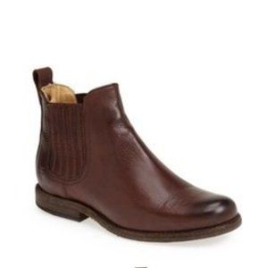 Frye Chelsea Boot Red Philip Women's 8